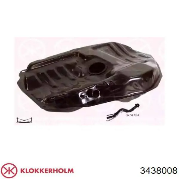 GJ8342110A Mazda Бак топливный