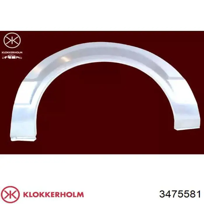 Ремонтная часть арки крыла заднего левого Polcar 4509834 цена, от 22.87 USD