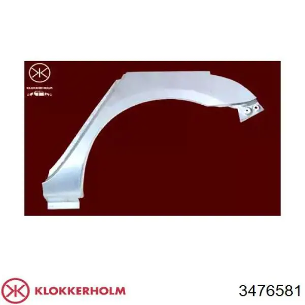 Купить FP3476581 Klokkerholm Крыло заднее левое