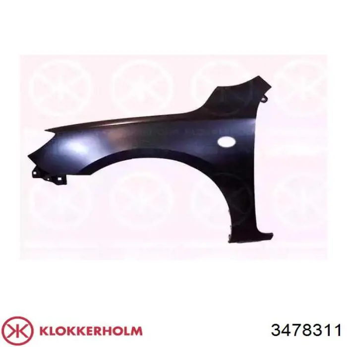Крыло переднее левое Klokkerholm 3478311 цена, от 48.14 USD