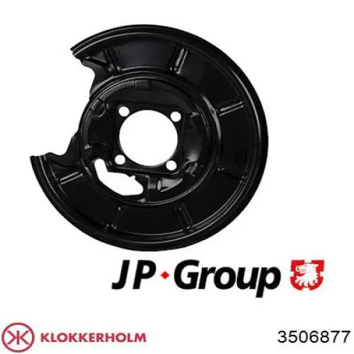 Щиток тормозного диска заднего левый Klokkerholm 3506877 цена, от 21.39 USD