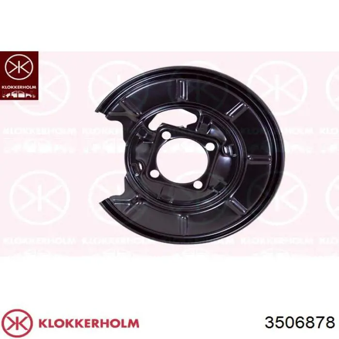 Купить 3506878 Klokkerholm Защита тормозного диска заднего, правая