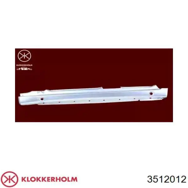 Порог внешний правый Klokkerholm 3512012 цена, от 92.53 USD