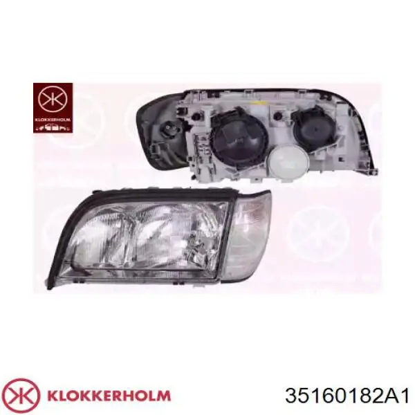 Купить 1408209061 Mercedes Фара основная правая
