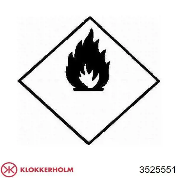 3525551 Klokkerholm Ниша запасного колеса