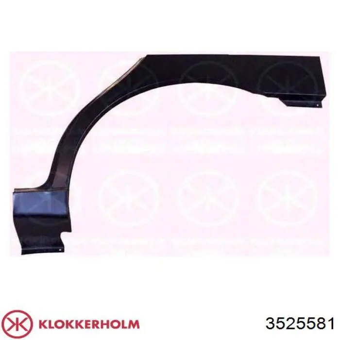 Ремонтная часть арки крыла заднего левого FPS FP3525581 цена, от 27.81 USD
