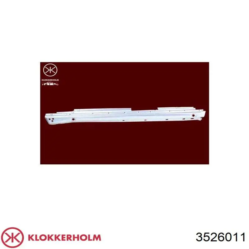 Порог наружний левый Polcar 501441