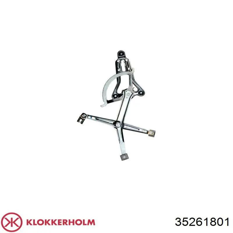 Стеклоподъемник передней левой двери 35261801 Klokkerholm