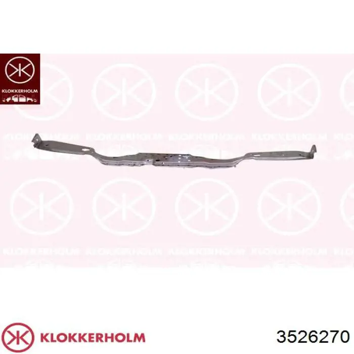 Суппорт радиатора верхний (монтажная панель крепления фар) Klokkerholm 3526270