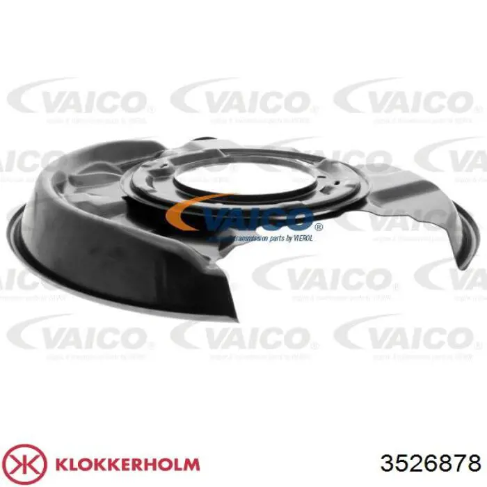 Купить 1104214 Autotechteile Защита тормозного диска заднего, правая
