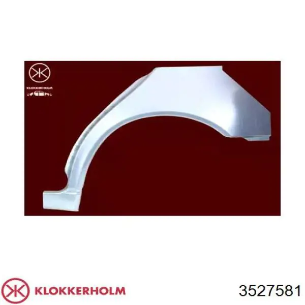 Ремонтная часть арки крыла заднего левого FPS FP3527581 цена, от 20.73 USD