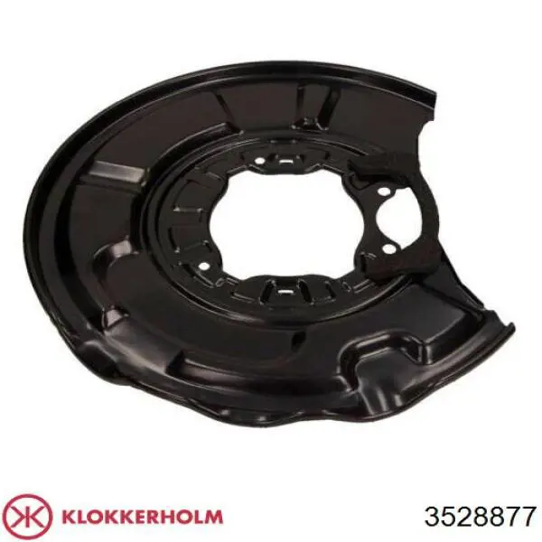 Защита тормозного диска заднего левая 1104207 Autotechteile