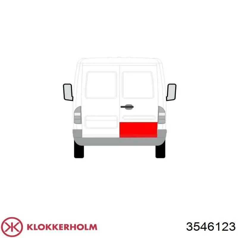 Передняя левая дверь Mercedes Sprinter I 2-t автобус (901, 902) (1995 - 2006) цена, от 25.88 USD