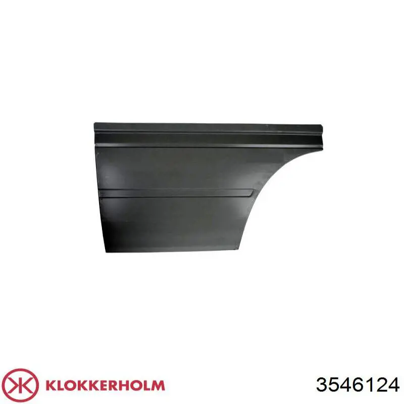 Ремонтная часть передней двери KLOKKERHOLM 3546124