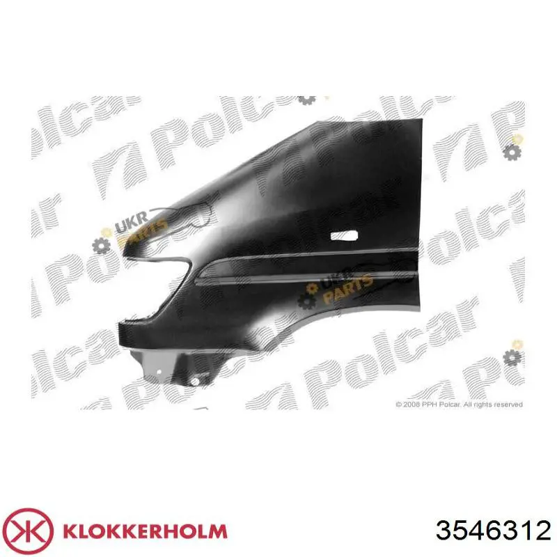 Боковая часть передняя правая Polcar 506202Q цена, от 35.44 USD