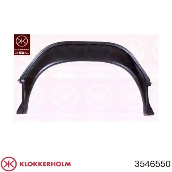 3546550 Klokkerholm Ниша запасного колеса