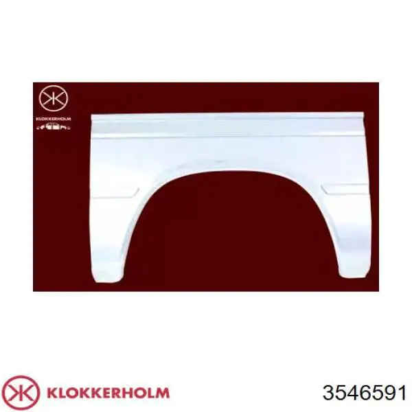 Купить FP3546591 Klokkerholm Арка крыла заднего левая/правая
