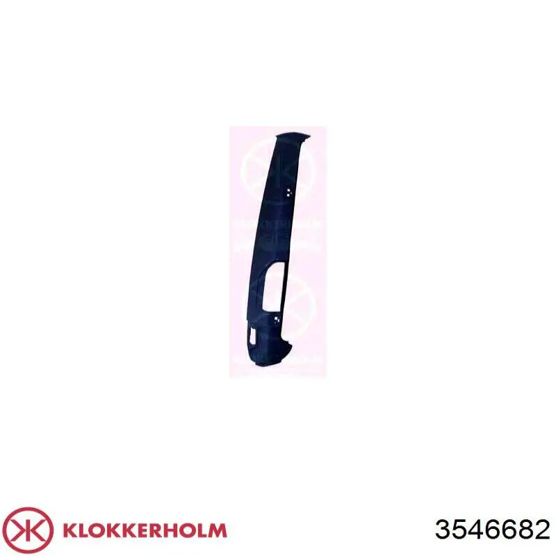 Купить 3546682 Klokkerholm Панель задняя, багажного отсека