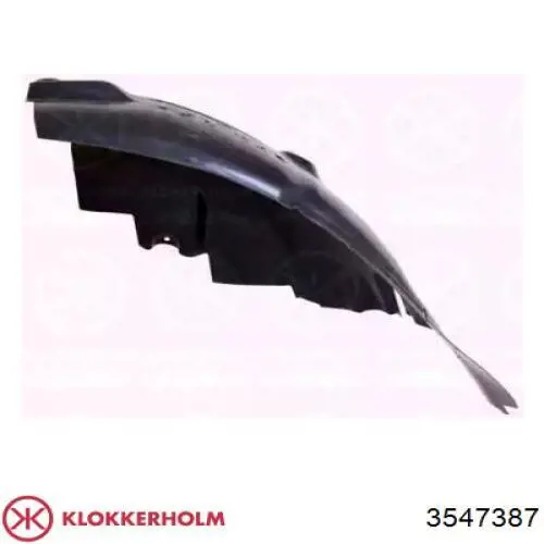 3547387 Klokkerholm подкрылок крыла переднего левый задний