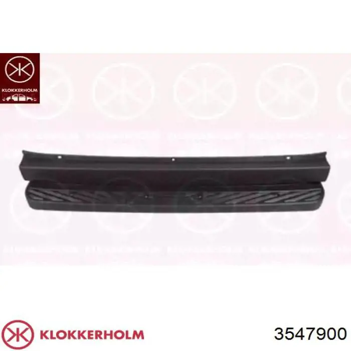 Передний бампер 3547900 Klokkerholm