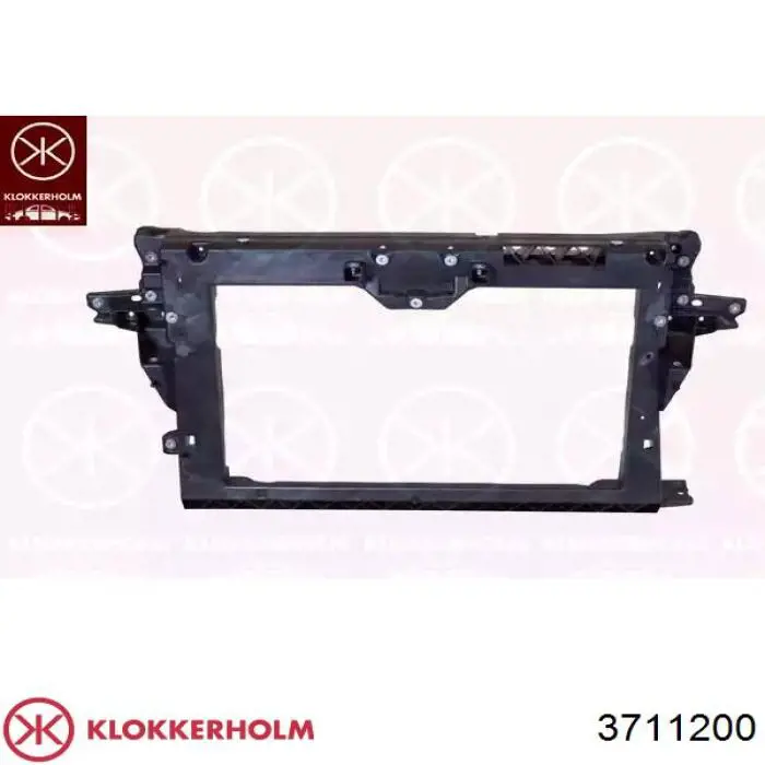 3711200 Klokkerholm суппорт радиатора в сборе (монтажная панель крепления фар)