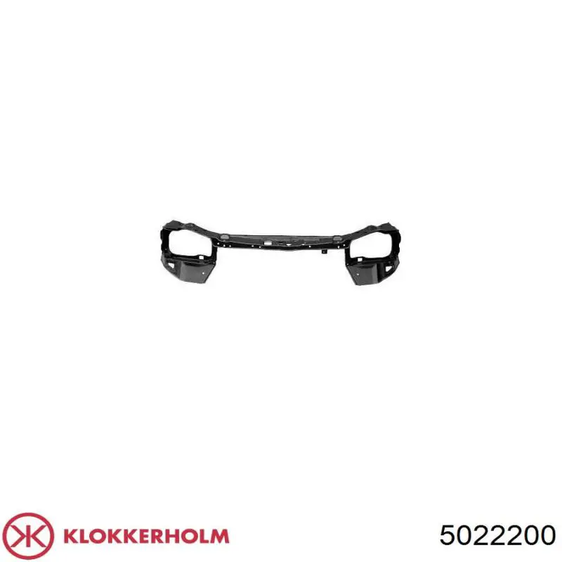 Суппорт радиатора верхний (монтажная панель крепления фар) Klokkerholm 5022200