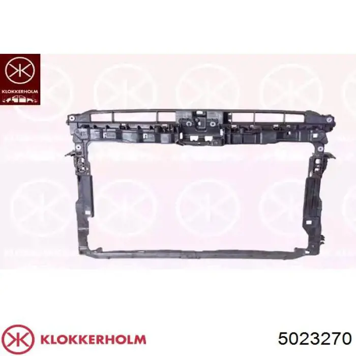 Суппорт радиатора верхний (монтажная панель крепления фар) Klokkerholm 5023270