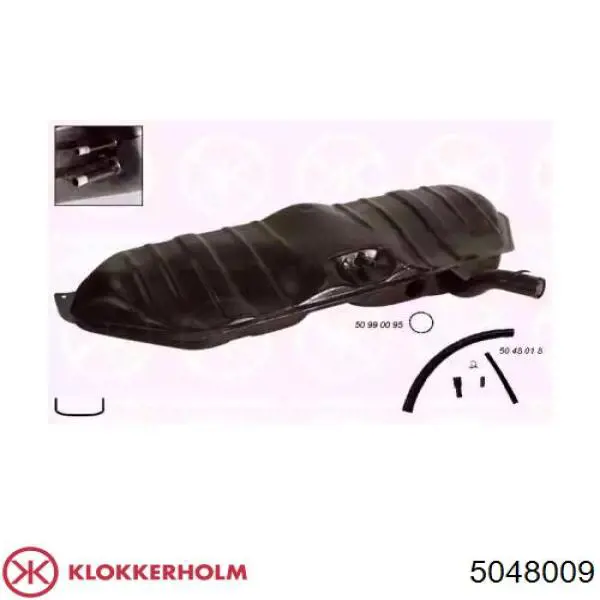  Топливный бак Opel Kadett 