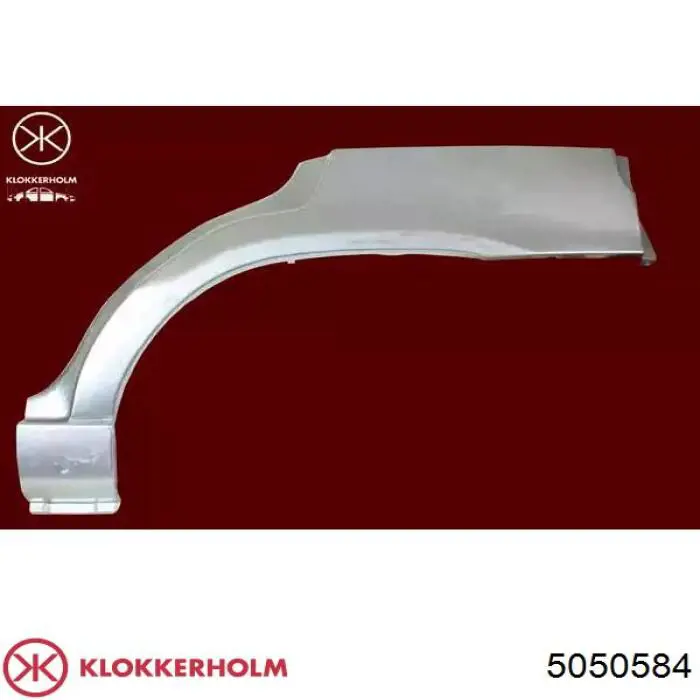 Ремонтная часть арки крыла заднего правого Klokkerholm 5050584 цена, от 16.66 USD