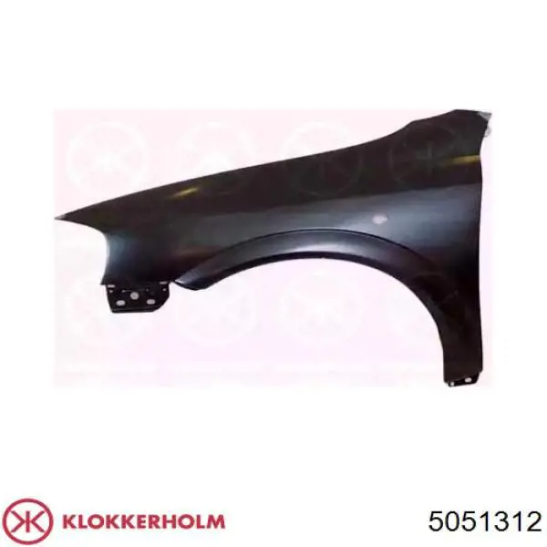 Правое крыло Opel 6101302
