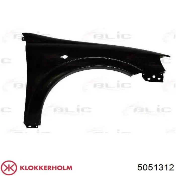 Купить 6101302 Opel Крыло переднее правое