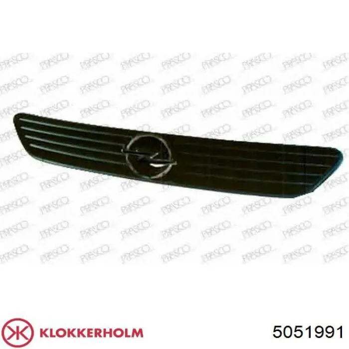 5051 991 Klokkerholm решетка радиатора