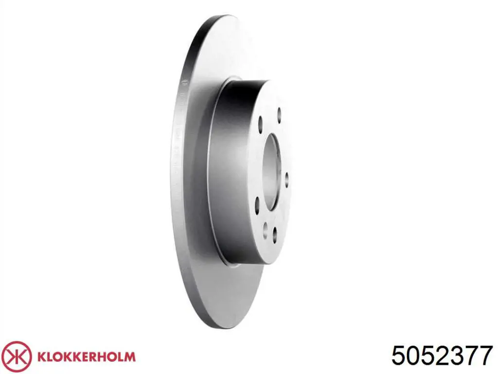 Защита тормозного диска переднего левого 5052377 Klokkerholm