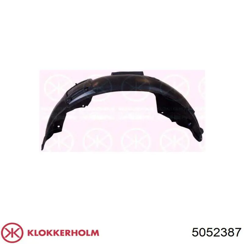 Подкрылок передний левый на Opel Astra H L35