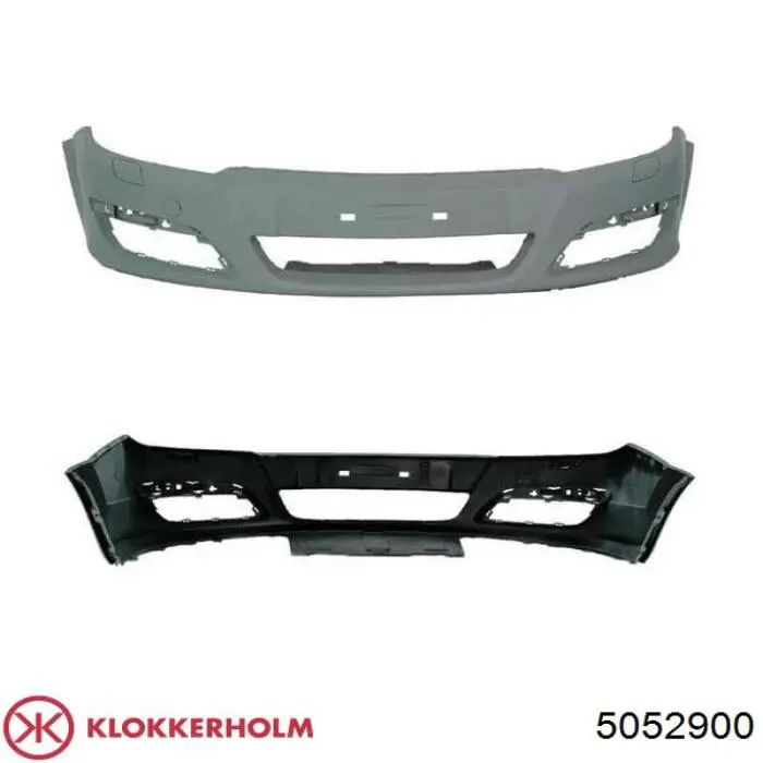 5052900 Klokkerholm Бампер передний в сборе