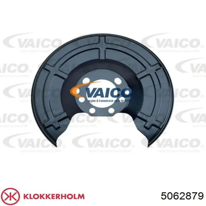 Купить 5062879 Klokkerholm Защита тормозного диска, заднего