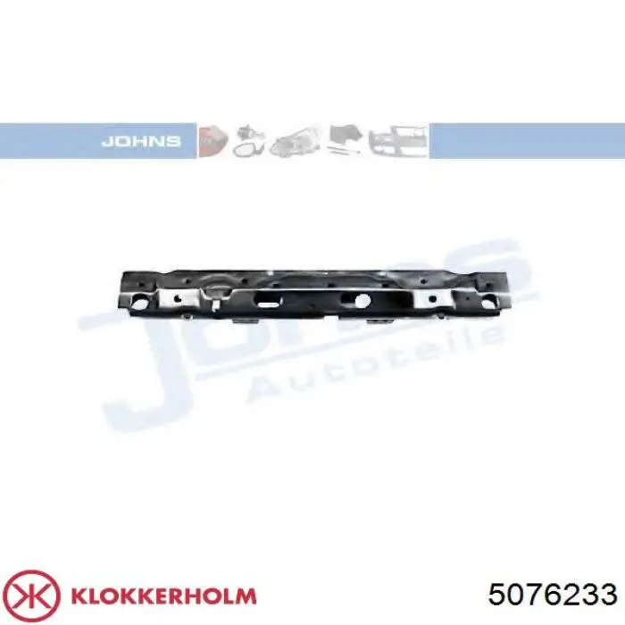 5076233 Klokkerholm суппорт радиатора нижний (монтажная панель крепления фар)