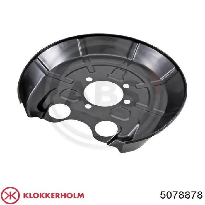 Защита тормозного диска заднего правая 5078878 Klokkerholm