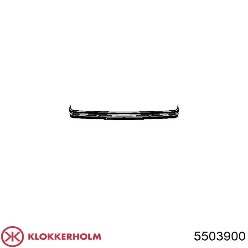 5503900 Klokkerholm передний бампер