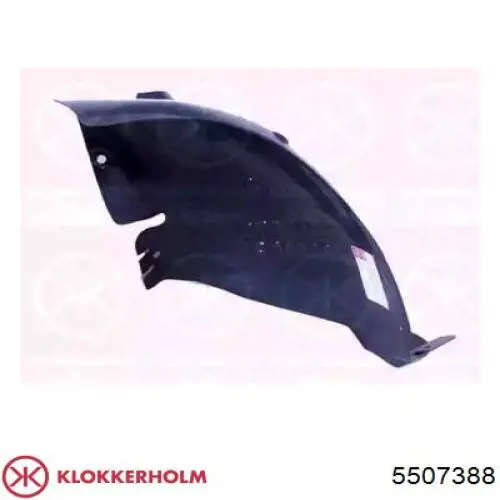 Подкрылок крыла переднего правый задний Klokkerholm 5507388