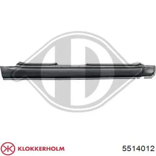 PCT76009ER Signeda Порог наружний правый