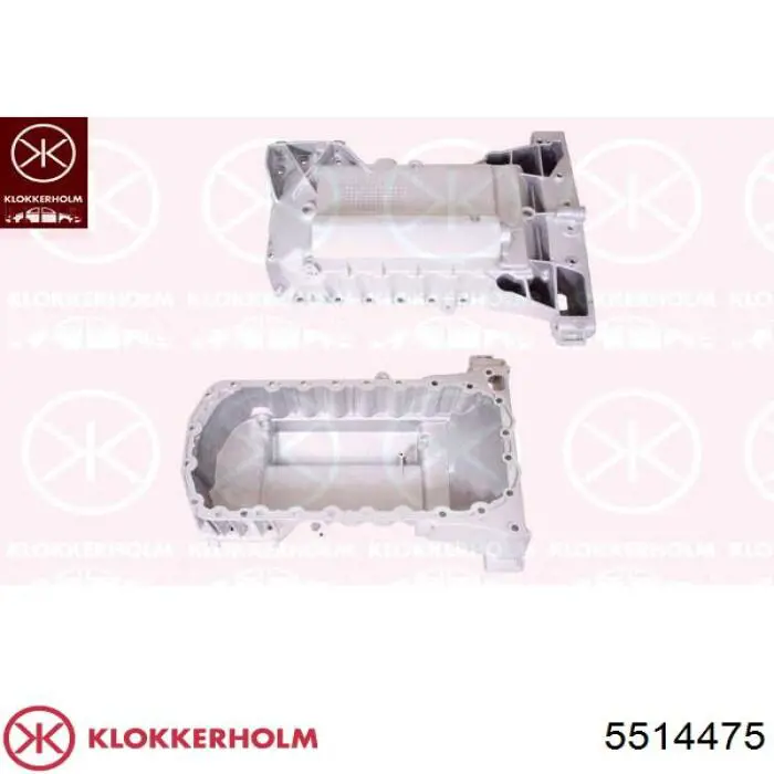 5514475 Klokkerholm поддон масляный картера двигателя