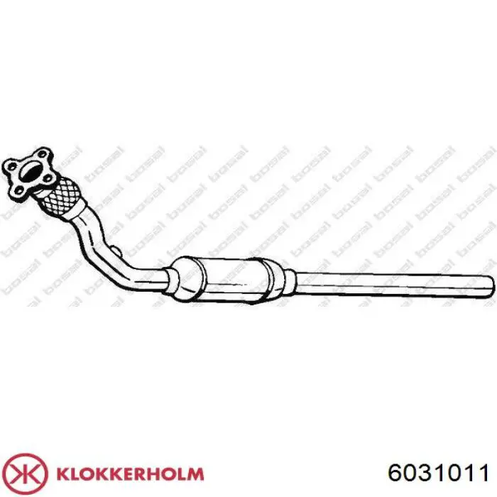 Купить 6031011 Klokkerholm Порог внешний левый