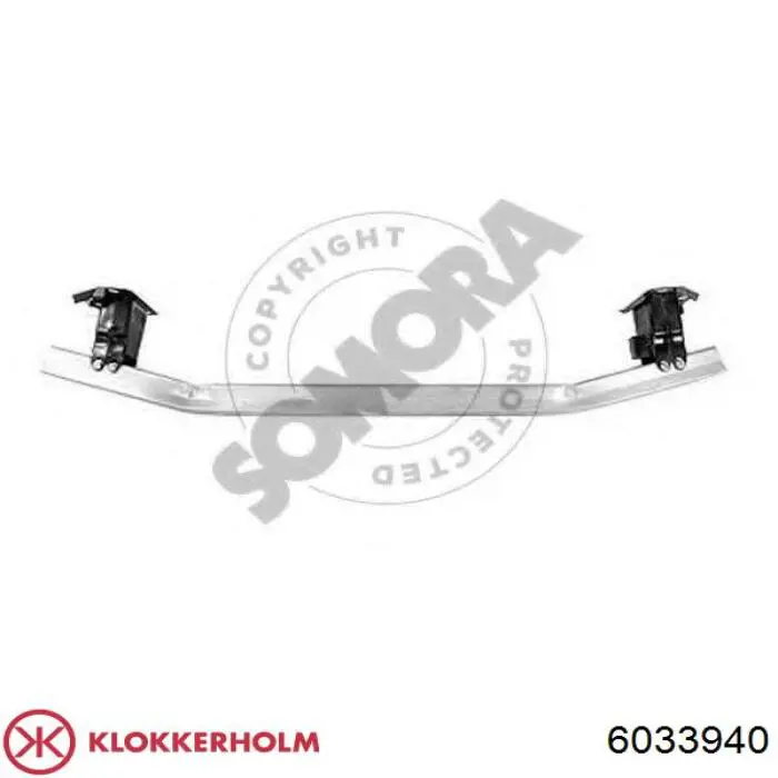 Шина бампера переднего Klokkerholm 6033940 цена, от 46.66 USD