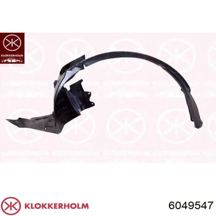Купить 7700422085 Renault (RVI) Подкрылок задний левый