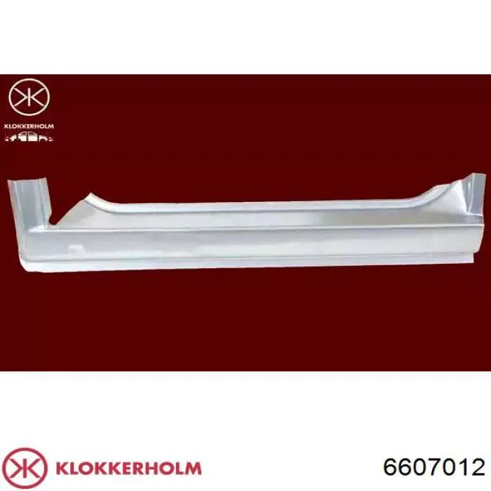 Внешний правый порог  Klokkerholm FP6607012