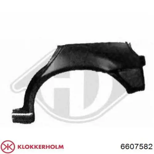 Ремонтная часть арки крыла заднего правого 4max 6504036607582P цена, от 19.07 USD