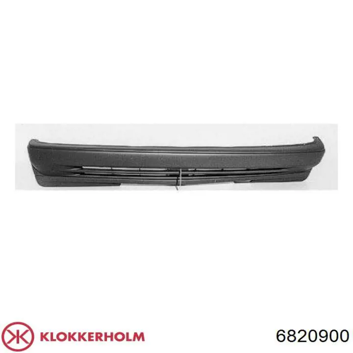 6820900 Klokkerholm передний бампер