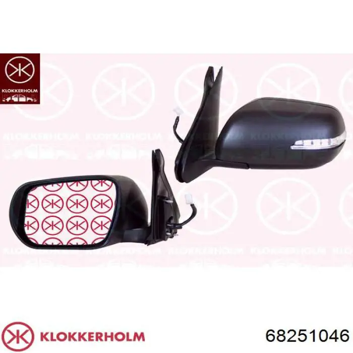 Наружное зеркало правое Suzuki 8470165J00ZJ3 цена, от 88.98 USD