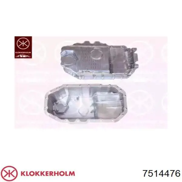 Купить 7514476 Klokkerholm Поддон картера двигателя